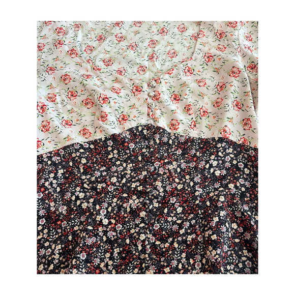 INTERMIX DORYLL 100% SILK FLORAL BLOUSE NWOT SIZE 8 - Picture 8 of 10